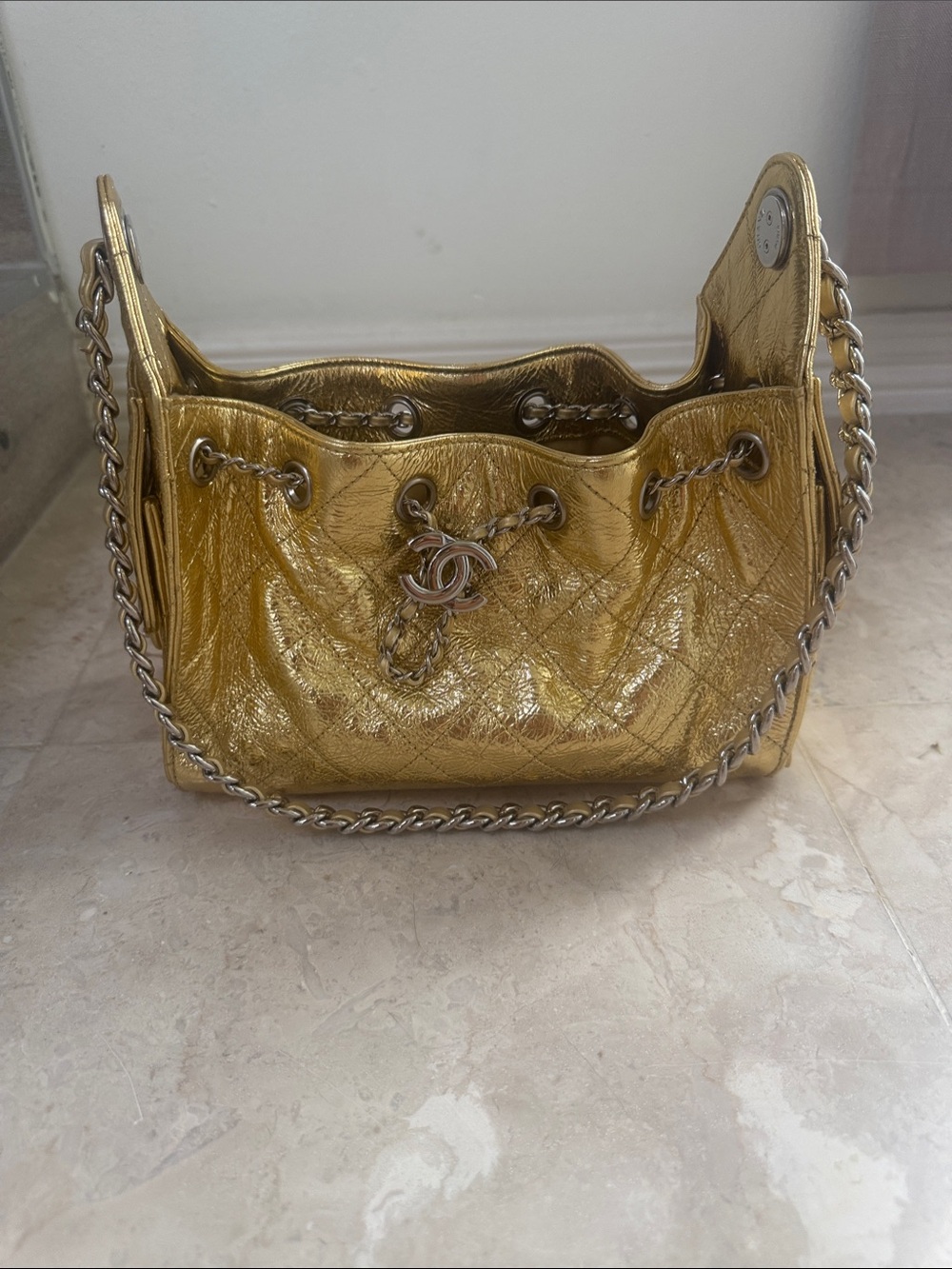 CHANEL 25 mini Matthieu Blazy 26a hobo bag